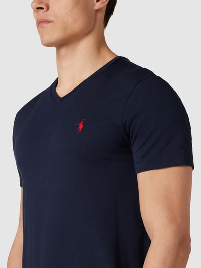 Parasiet Induceren Portret Polo Ralph Lauren T-shirt met V-hals in blauw online kopen | P&C