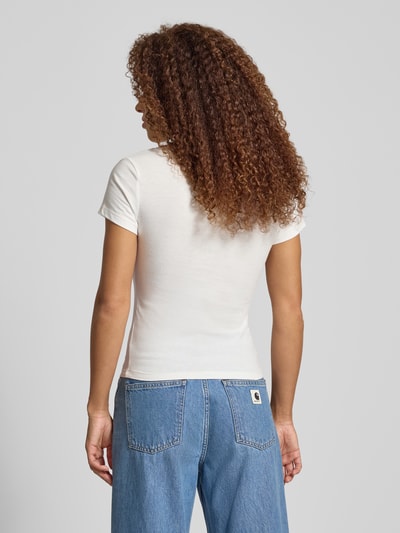 Tommy Jeans T-shirt o kroju slim fit z czystej bawełny w zestawie 2 szt. Różowy 5