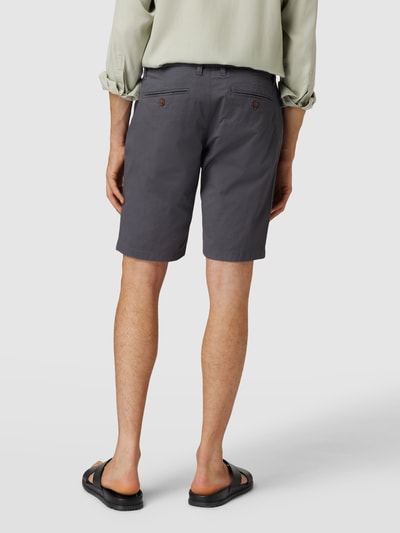 s.Oliver RED LABEL Chino-Shorts mit Knopfriegel Anthrazit 5