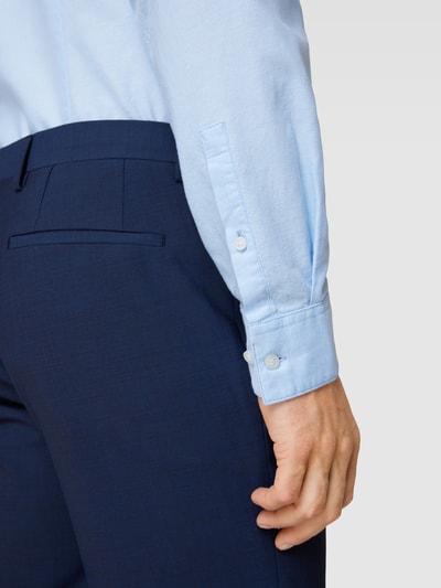 CK Calvin Klein Regular Fit Business-Hemd mit Button-Down-Kragen Modell 'OXFORD' Bleu 3