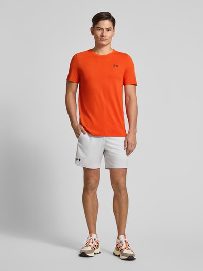 Under Armour T-shirt met logo, model 'Vanish Seamless Novelty' Lichtrood - 1