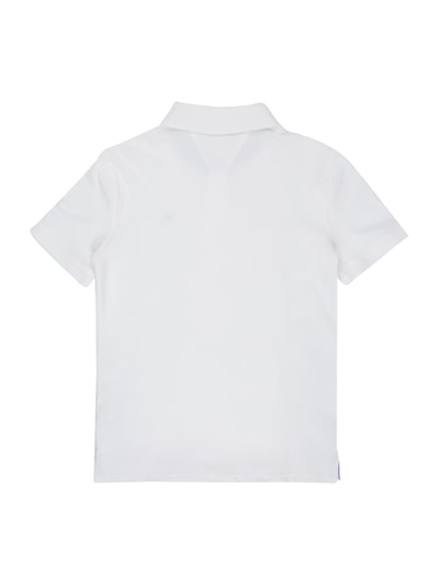 Tommy Hilfiger Teens Poloshirt mit Logo-Stickerei Weiss 3