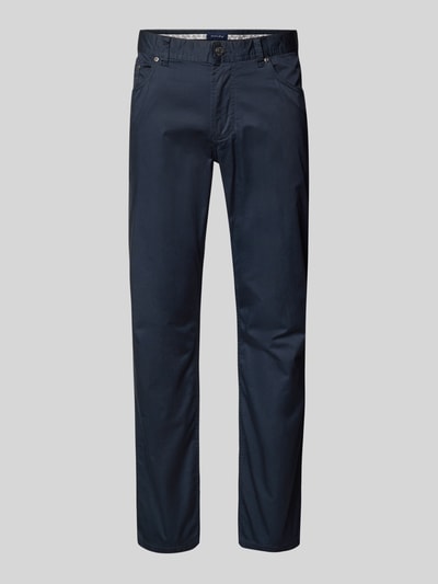 Christian Berg Men Regular Fit Chino im 5-Pocket-Design Marine 2