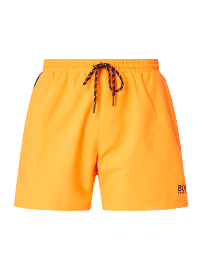 BOSS Badeshorts mit Logo-Stickerei Orange 1