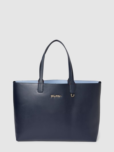 Tommy Hilfiger Shopper mit herausnehmbarer Innentasche Dunkelblau 2