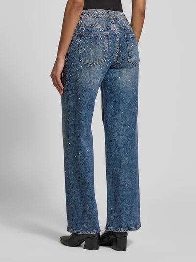 miss goodlife Wide Fit Jeans mit Ziersteinbesatz Jeansblau 5