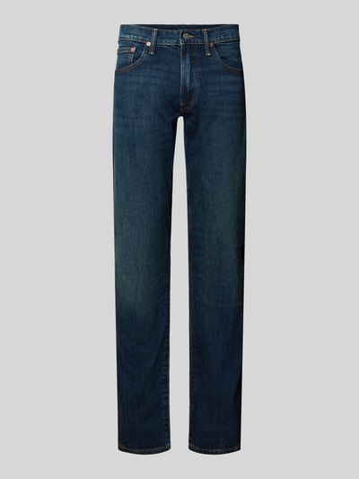 Polo Ralph Lauren Slim Fit Jeans mit Used Waschung BLACK 1