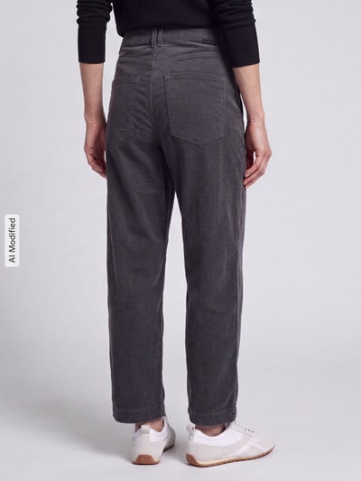 Marc O'Polo DENIM Loose Fit Cordhose aus reiner Baumwolle Anthrazit 5