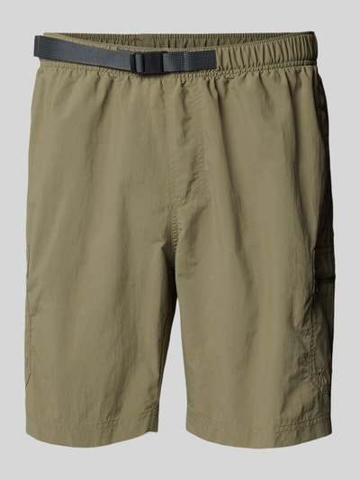 COLUMBIA Regular Fit Shorts mit Reißverschlusstaschen Oliv 2