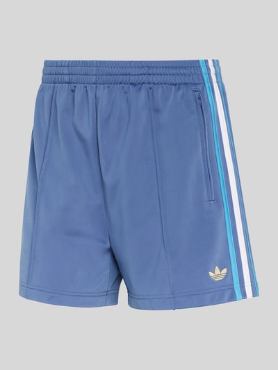 adidas Originals Szorty treningowe z wyhaftowanym logo Niebieski 2