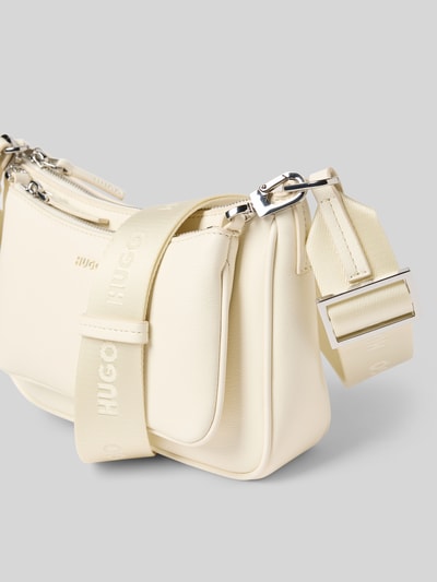HUGO Torebka z regulowanym paskiem model ‘Bel 2.0’ Écru 3