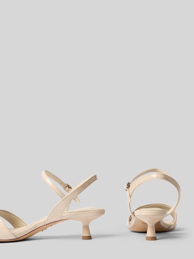 Tamaris Sandaletten mit Kitten Heel Absatz Beige 2