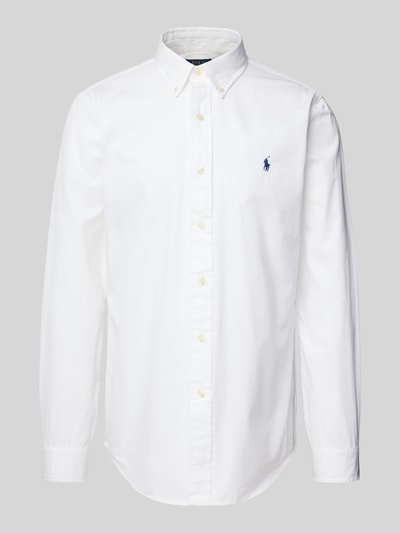 Polo Ralph Lauren Freizeithemd mit Knopfleiste Weiss 2