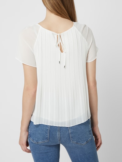 s.Oliver BLACK LABEL Blouseshirt met dubbele-laagjeslook  Offwhite - 5