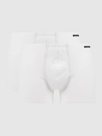 Schiesser Trunks mit Stretch-Anteil im 2er-Pack  Weiss 1