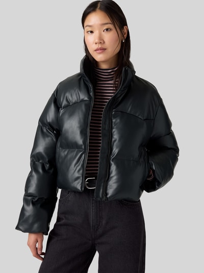 Levi's® Boxy Fit Steppjacke mit Stehkragen Anthrazit 1
