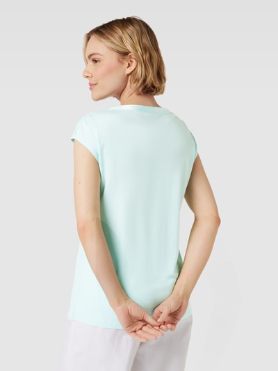 comma Blusenshirt mit V-Ausschnitt Mint 5