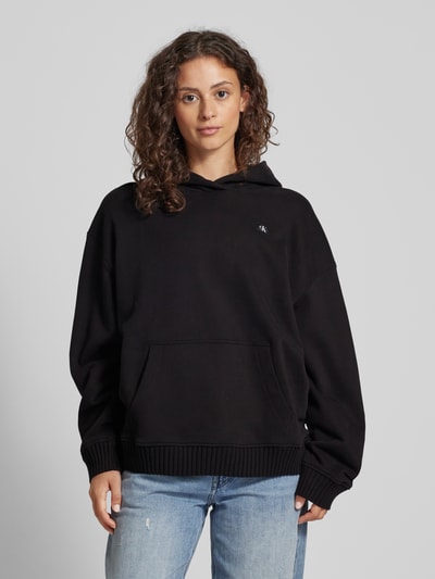 Calvin Klein Jeans Hoodie mit Label-Patch Black 4