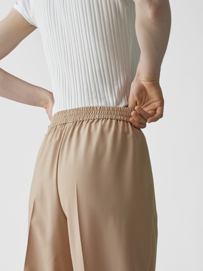 Agnona Bundfaltenhose im Balloon Fit Beige 3