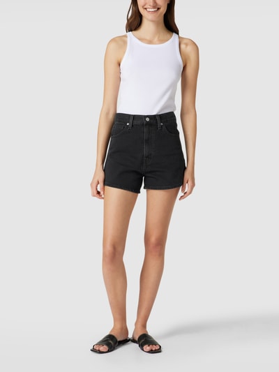 Levi's® Mom Fit Jeansshorts Black 1