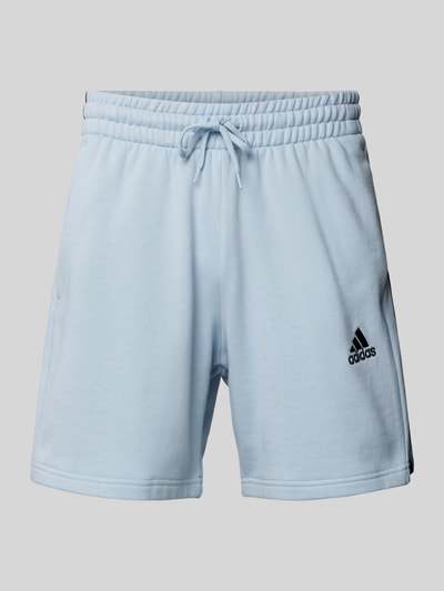 ADIDAS SPORTSWEAR Regular fit sweatshorts met labelstitching Lichtblauw - 2