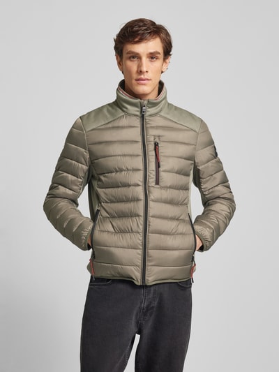 Tom Tailor Steppjacke mit Stehkragen Khaki 4