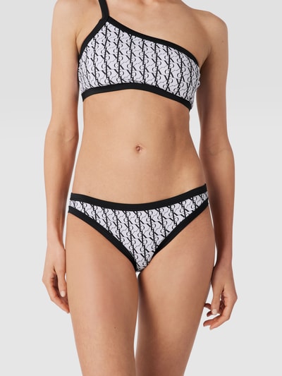 Calvin Klein Underwear Bikinibroekje met all-over label Wit - 1