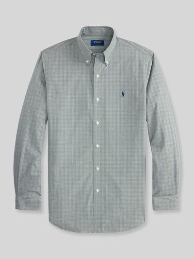 Polo Ralph Lauren Custom Fit Freizeithemd aus Baumwoll-Mix Gruen 2