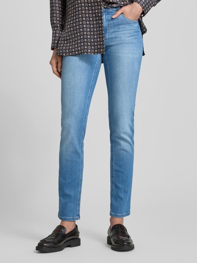 Angels Slim Fit Jeans mit elastischem Bund Bleu 4