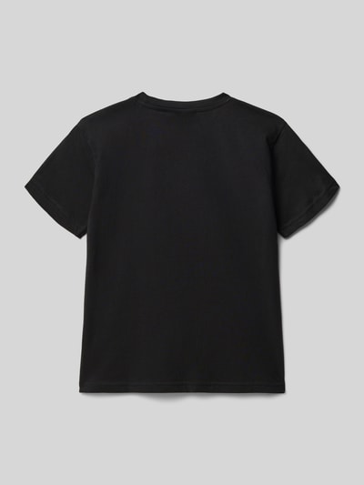 Only & Sons Regular fit T-shirt van puur katoen Zwart - 3