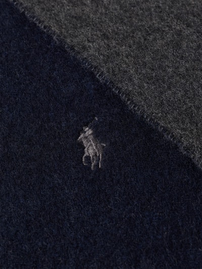 Polo Ralph Lauren Schal mit Label-Stitching Marine 2