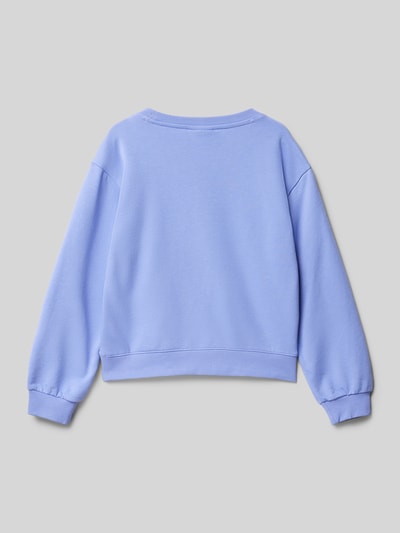 CHAMPION Sweatshirt mit Label-Stitching Lavender 3