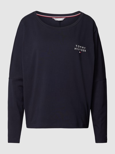 TOMMY HILFIGER Longsleeve mit Logo-Print Marine 2