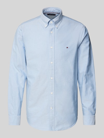 Tommy Hilfiger Regular Fit Freizeithemd mit Button-Down-Kragen Hellblau 2