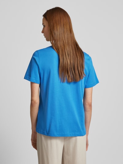 s.Oliver RED LABEL T-shirt met motiefprint Koningsblauw - 5