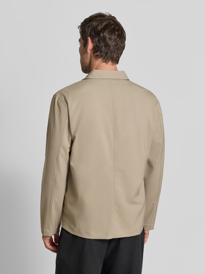 Matinique Kurtka koszulowa o kroju regular fit z mieszanka wiskozy model 'Landen' Khaki 5