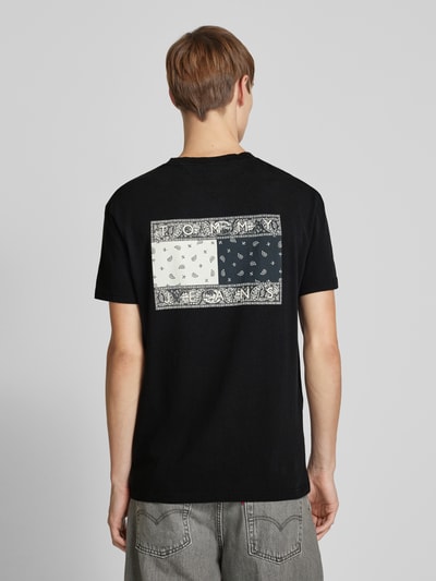 Tommy Jeans Regular fit T-shirt van puur katoen Zwart - 5