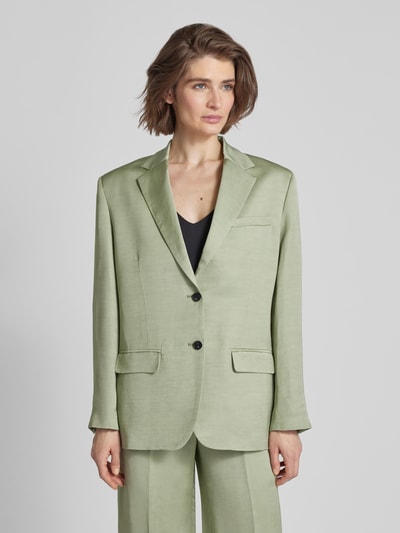 THE KOOPLES Linnen blazer met klepzakken Lichtgroen - 4