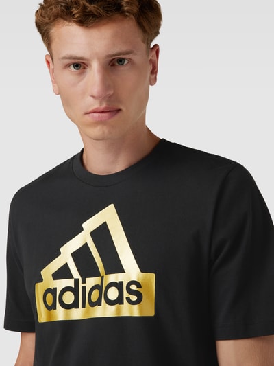 ADIDAS SPORTSWEAR T-Shirt mit Logo-Print Black 3