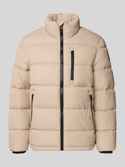 Tom Tailor Regular fit gewatteerd jack met opstaande kraag Kit - 2