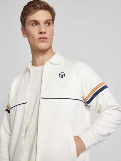 SERGIO TACCHINI Sweatjacke mit Reißverschluss Modell 'ORION' Offwhite 3