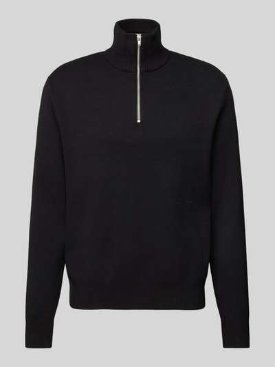 Jack & Jones Schipperstrui met opstaande kraag, model 'VESTERBRO' Zwart - 2