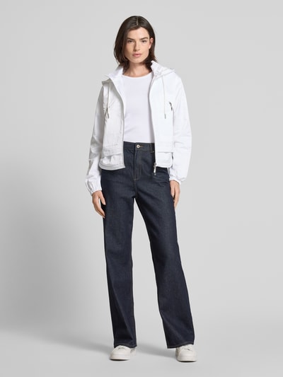 monari Kurtka z zamkiem błyskawicznym dwustronnym Złamany biały 1