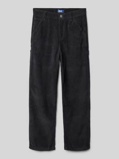 Jack & Jones Cordhose mit 5-Pocket-Design Modell 'ALEX' Black 1