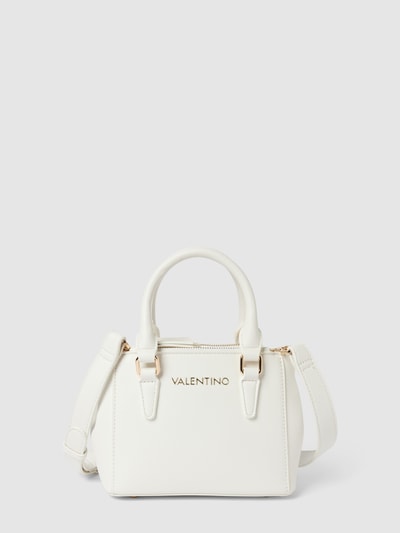 VALENTINO BAGS Schoudertas met labelapplicatie, model 'ZERO' Wit - 1