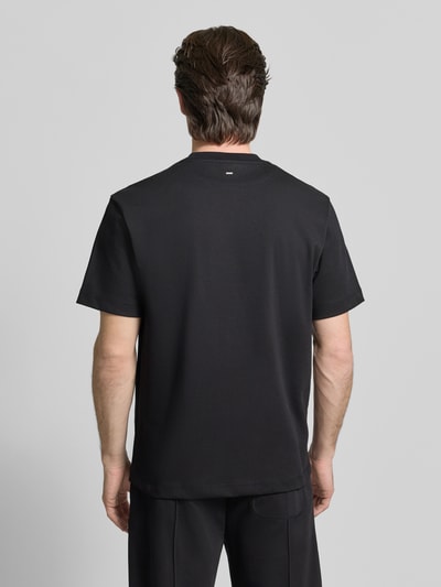 HUGO Regular Fit T-Shirt mit Baumwoll-Anteil Modell 'DILANSO' Black 5