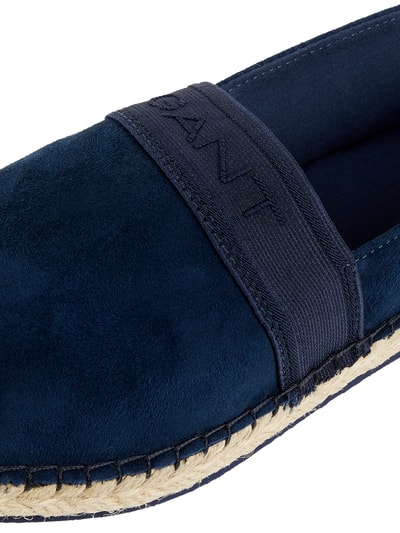 Gant Espadryle ze skóry i tkaniny model ‘Lular’ Ciemnoniebieski 2