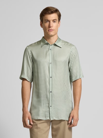ARMANI EXCHANGE Freizeithemd mit Knopfleiste Modell 'CAMICIA' Mint 4