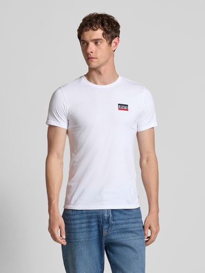 Levi's® Slim Fit T-Shirt im 2er-Pack Black 4