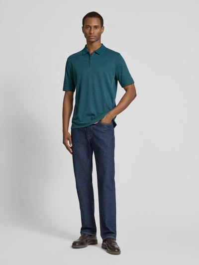 Christian Berg Men Poloshirt met polokraag Lagune - 1